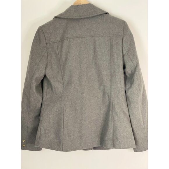 Rampage Women's Classic Pea Coat Gray Size Small-Medium New w/tag k35 - Picture 14 of 15